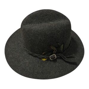 Doeskin | Vintage Grey Ladies Wool Felt Bowler Hat